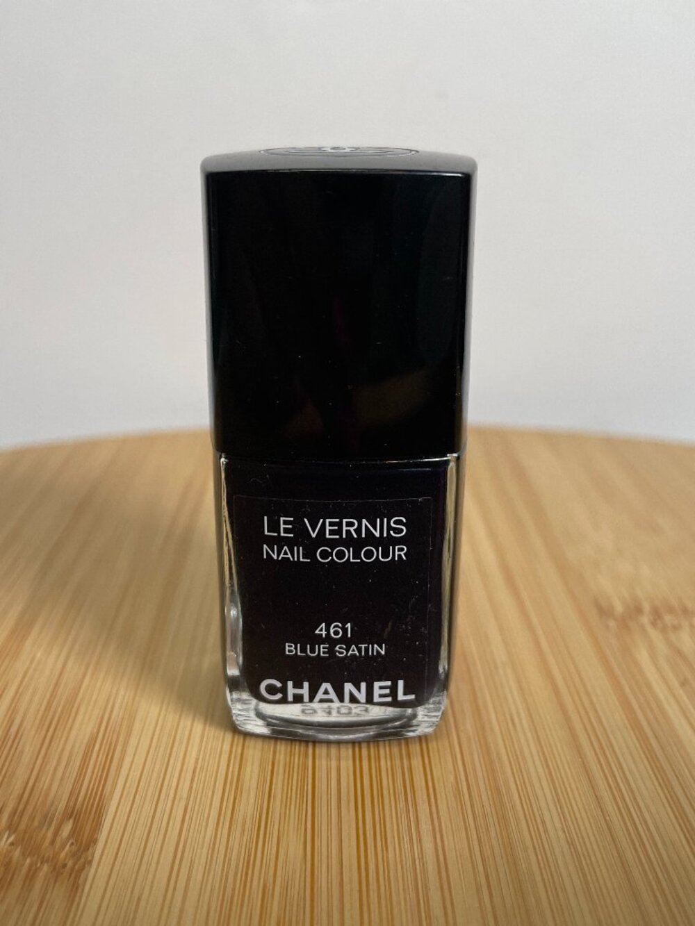 CHANEL Le Vernis Nail Colour Polish 461 Blue Satin Shimmer 13 ml Made in France